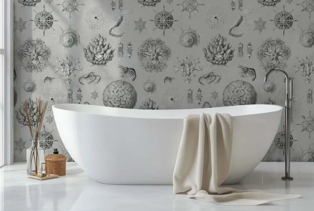 Bathroom Wallpaper Guide: How to Choose the Perfect Style & Material?