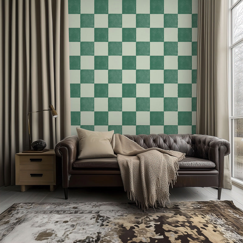 Checked Wallpaper
