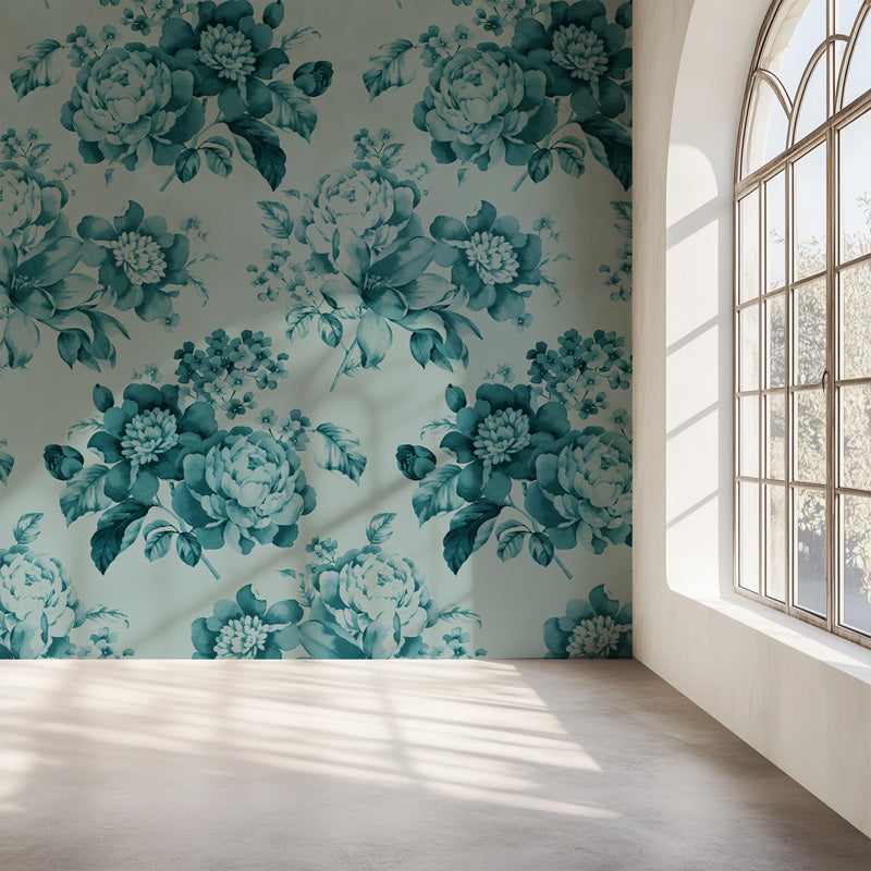 Vintage Rose Bouquet Wallpaper