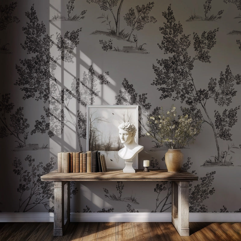 Meadow Sprig Botanical Wallpaper