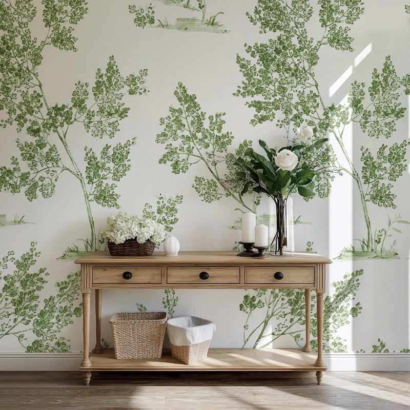Meadow Sprig Botanical Wallpaper