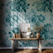 Vintage Rose Bouquet Wallpaper