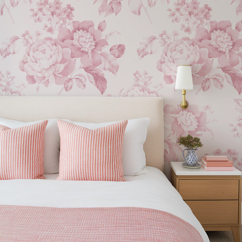 Vintage Rose Bouquet Wallpaper