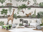Amazing Animals Jungle Wallpaper Mural