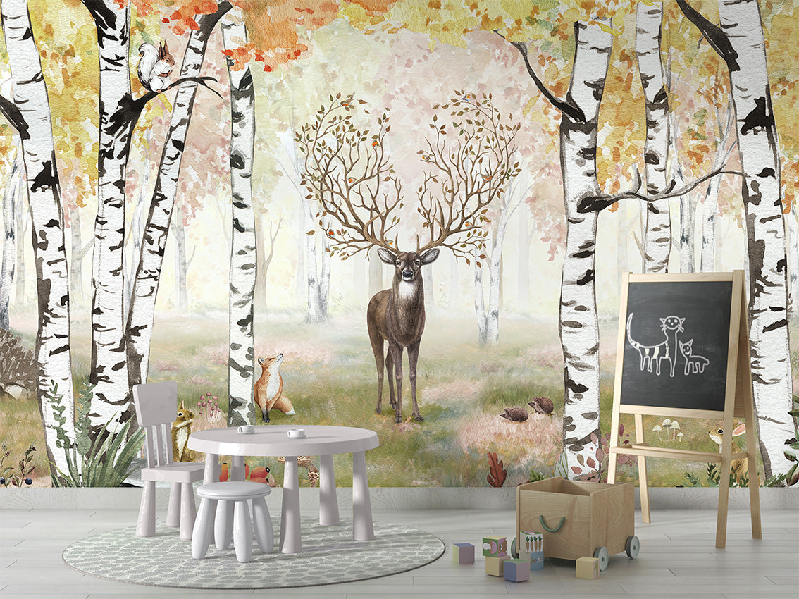 Amazing Antlers Wallpaper Mural Australia