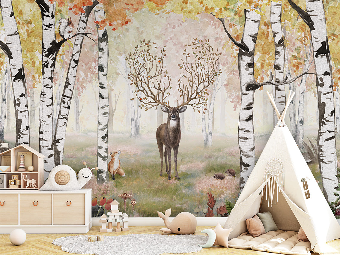 Amazing Antlers Wallpaper Mural Australia