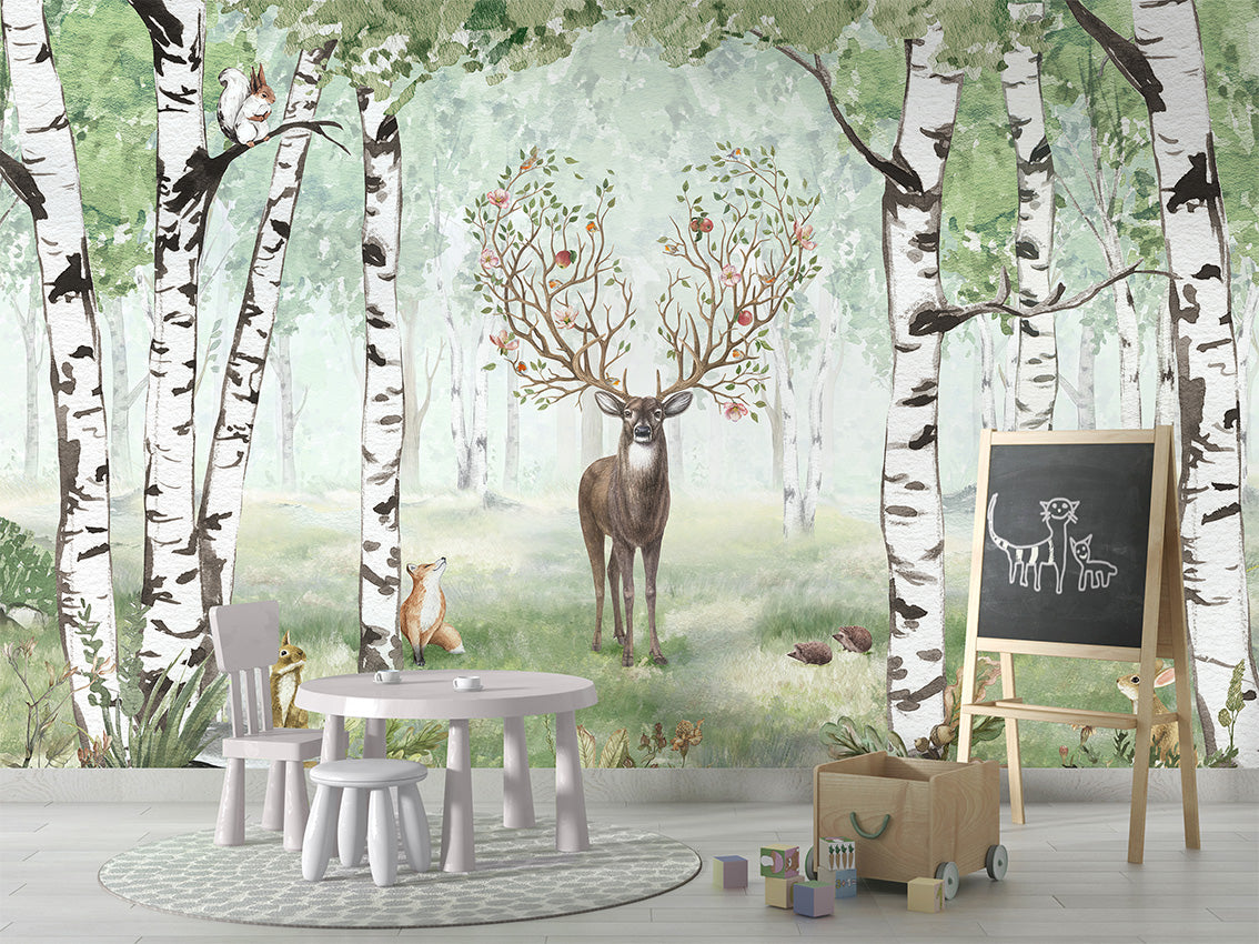 Amazing Antlers Wallpaper Mural Australia