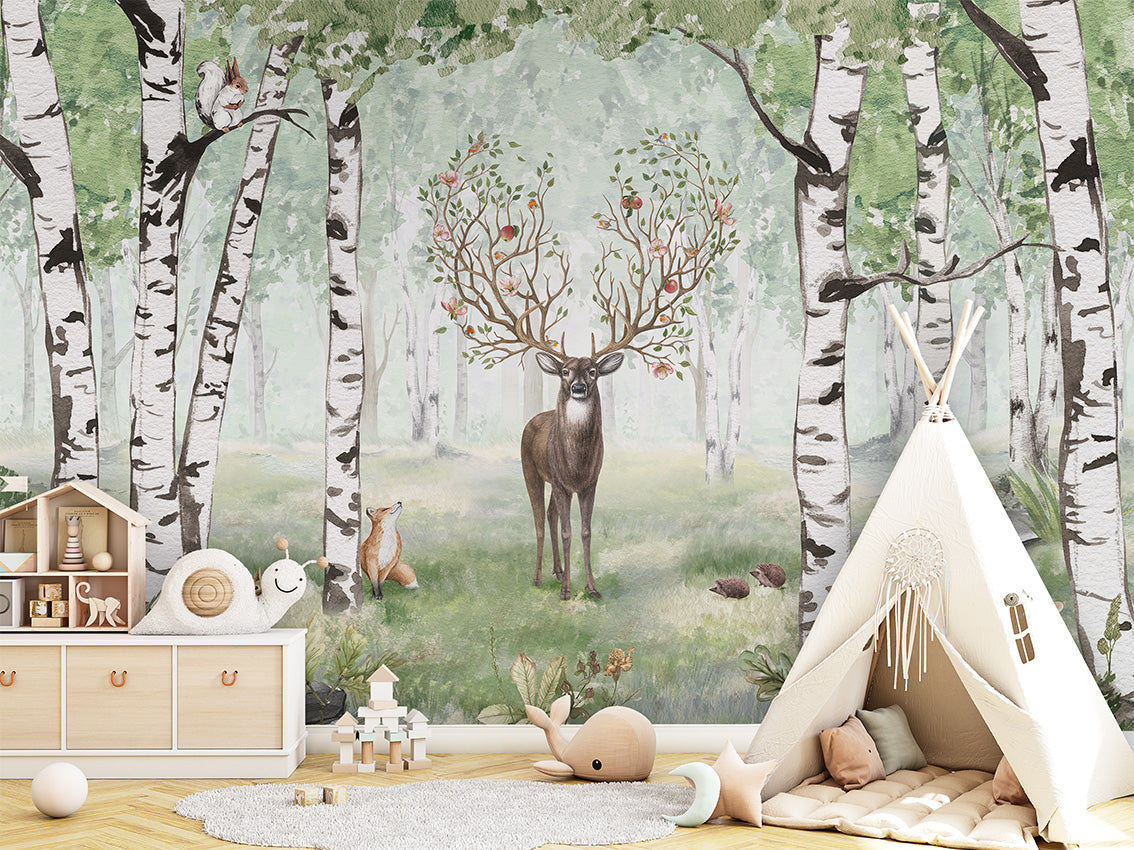 Amazing Antlers Wallpaper Mural Australia