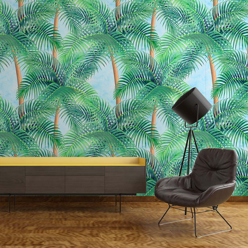 Tropical Palm Canopy Wallpaper
