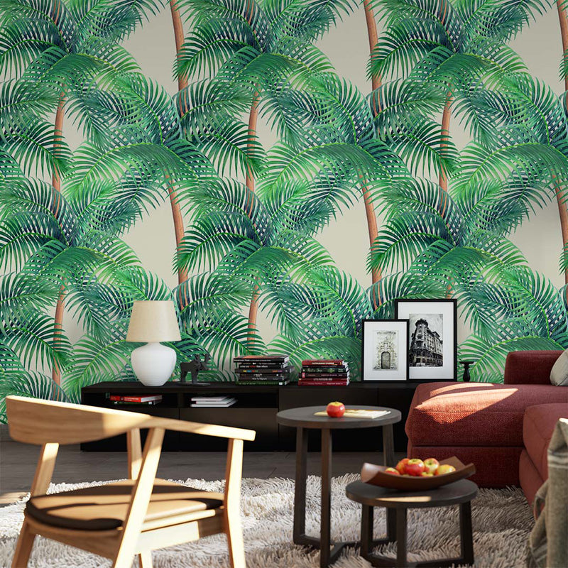 Tropical Palm Canopy Wallpaper