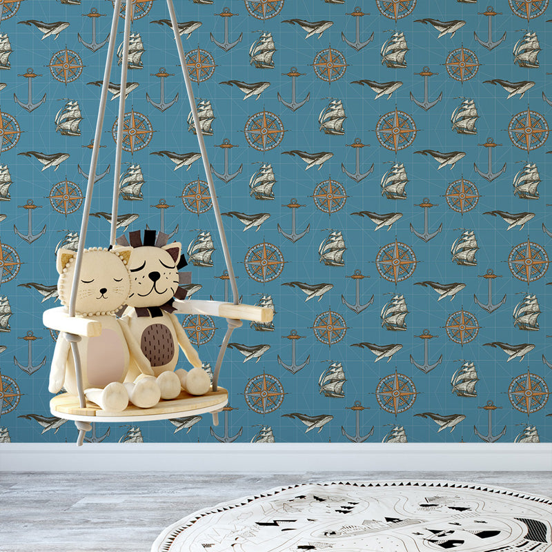 Explorer Nautical Map Wallpaper