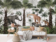 Animal Kingdom Safari Wallpaper Mural