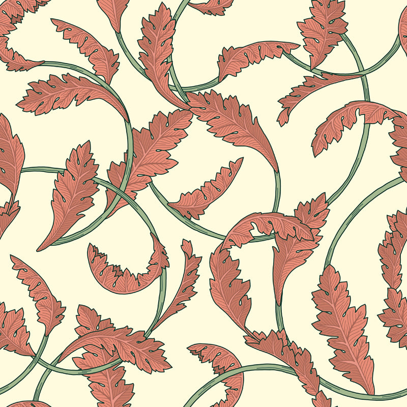 Autumn Vine Leaf Wallpaper