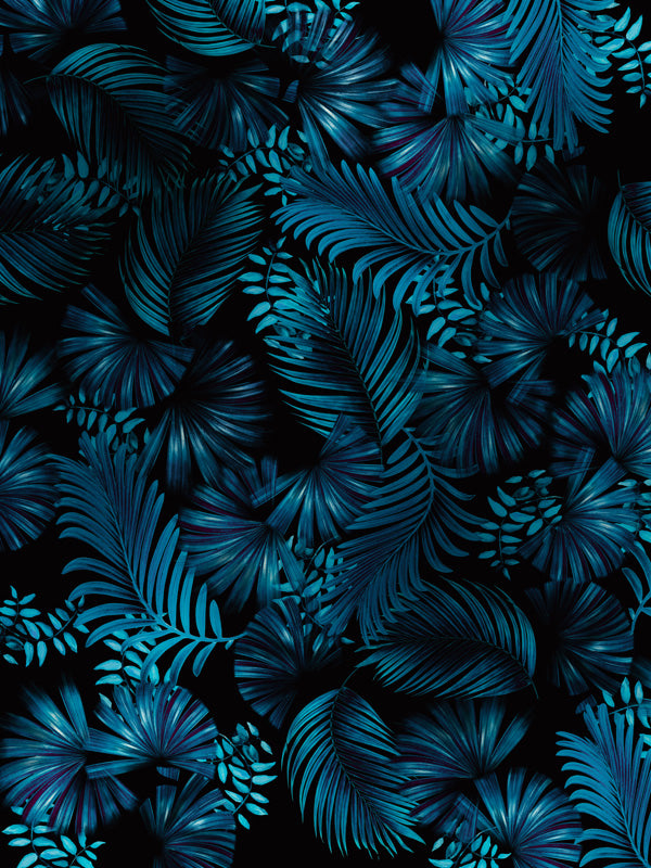Midnight Palm Luxe Wallpaper