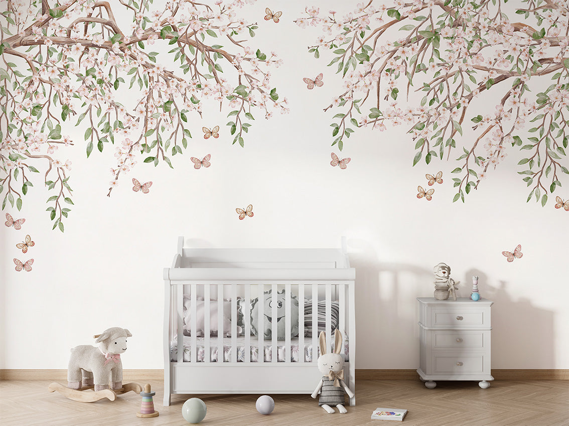 Blooming Blossom Wallpaper Mural