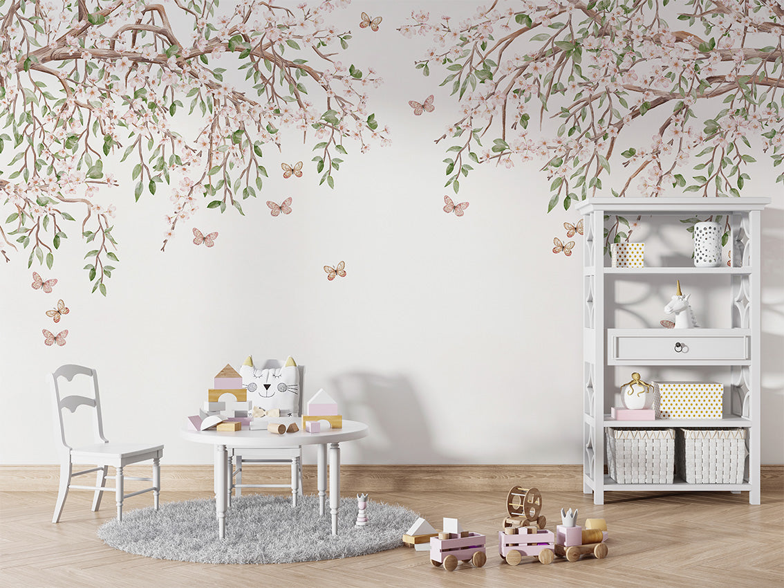 Blooming Blossom Wallpaper Mural
