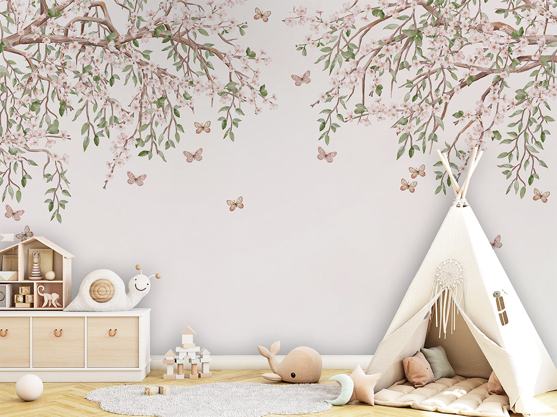 Blooming Blossom Wallpaper Mural