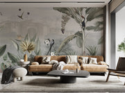 Botanical Beauty Panorama Tropical Jungle Wallpaper Mural