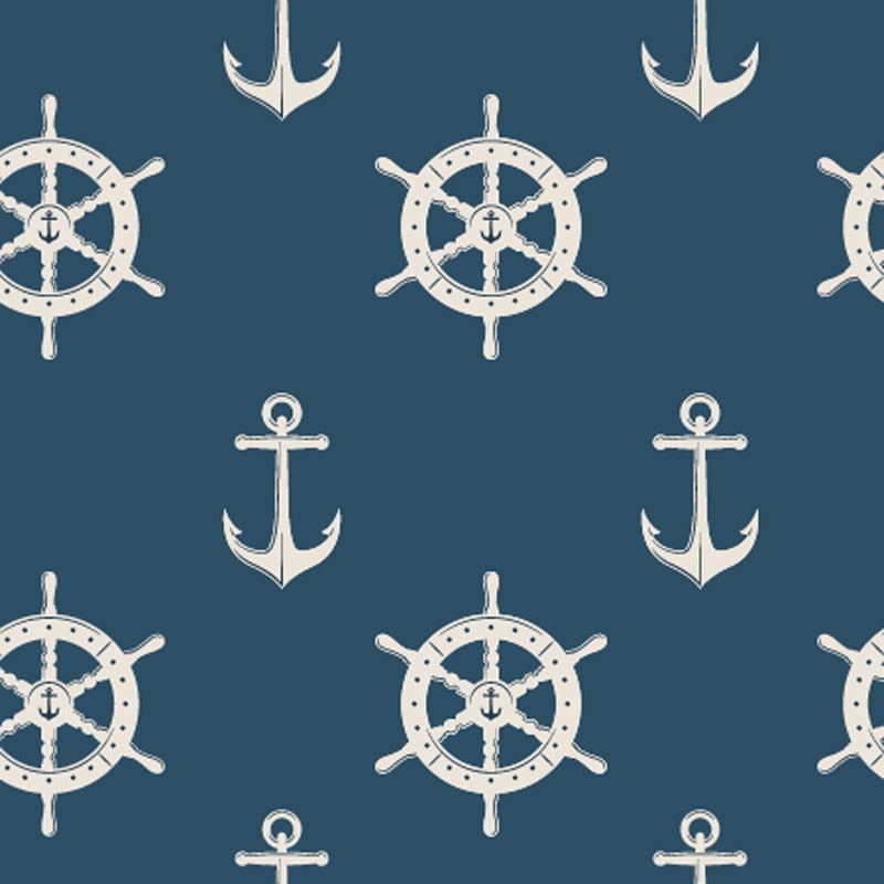 Classic Nautical Anchor Wallpaper