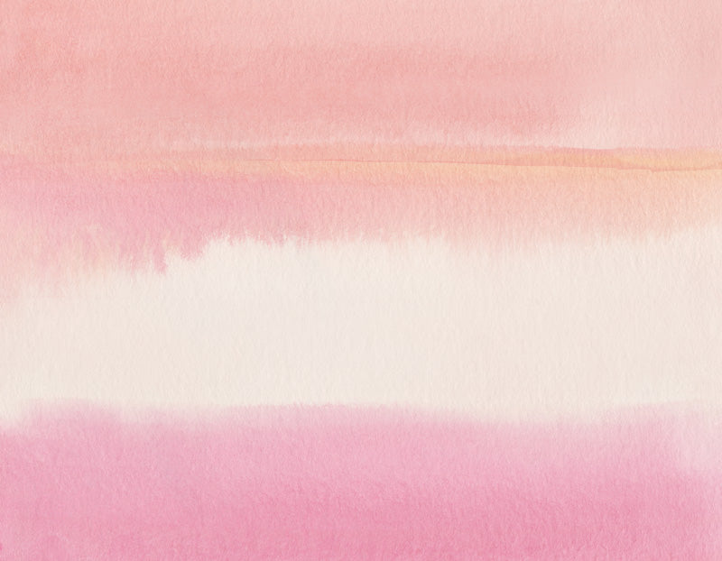 Soft Blush Wash Abstract Mural Wallpaper