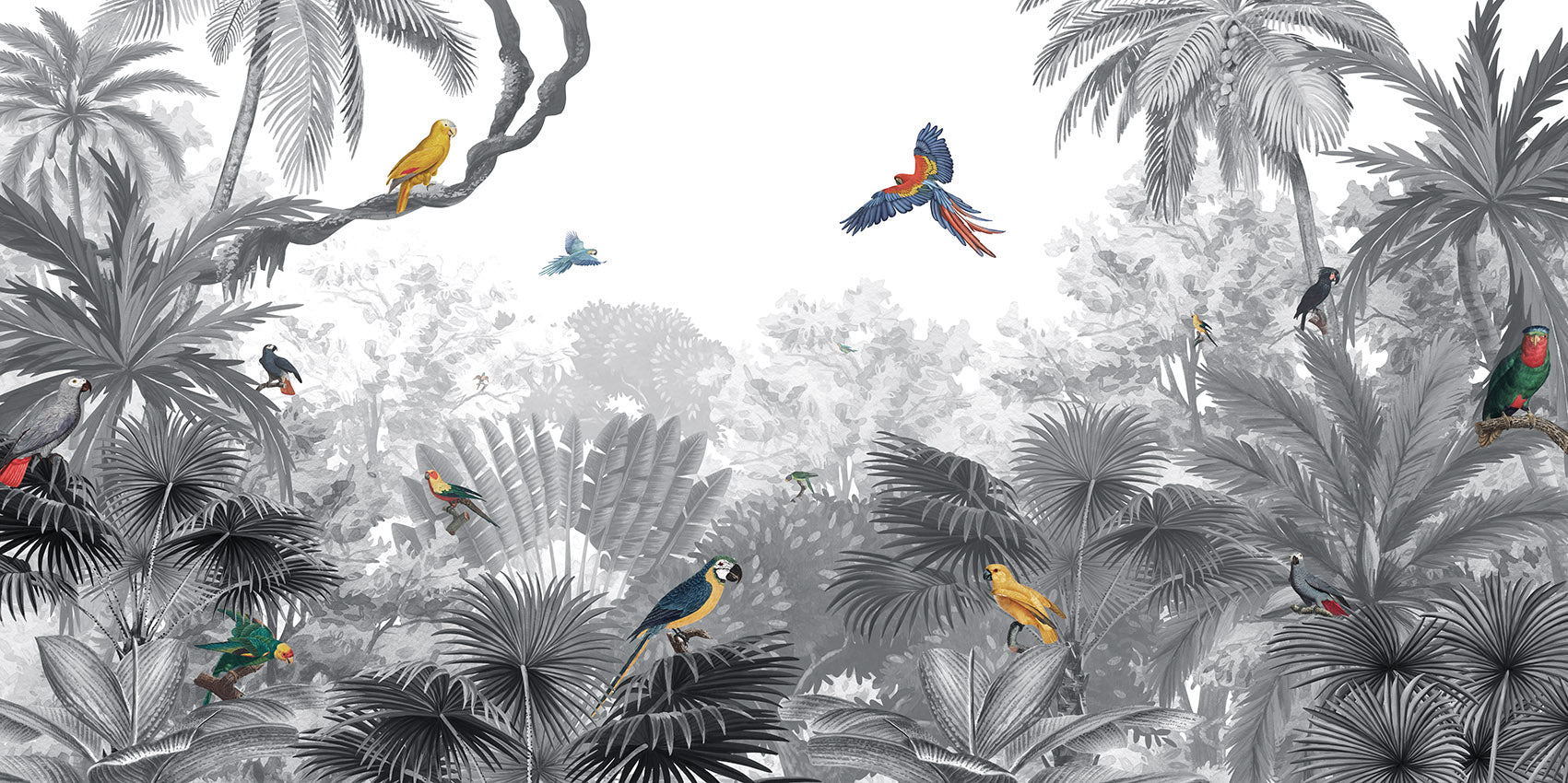 Canopy Jungle Tropical Wallpaper Mural