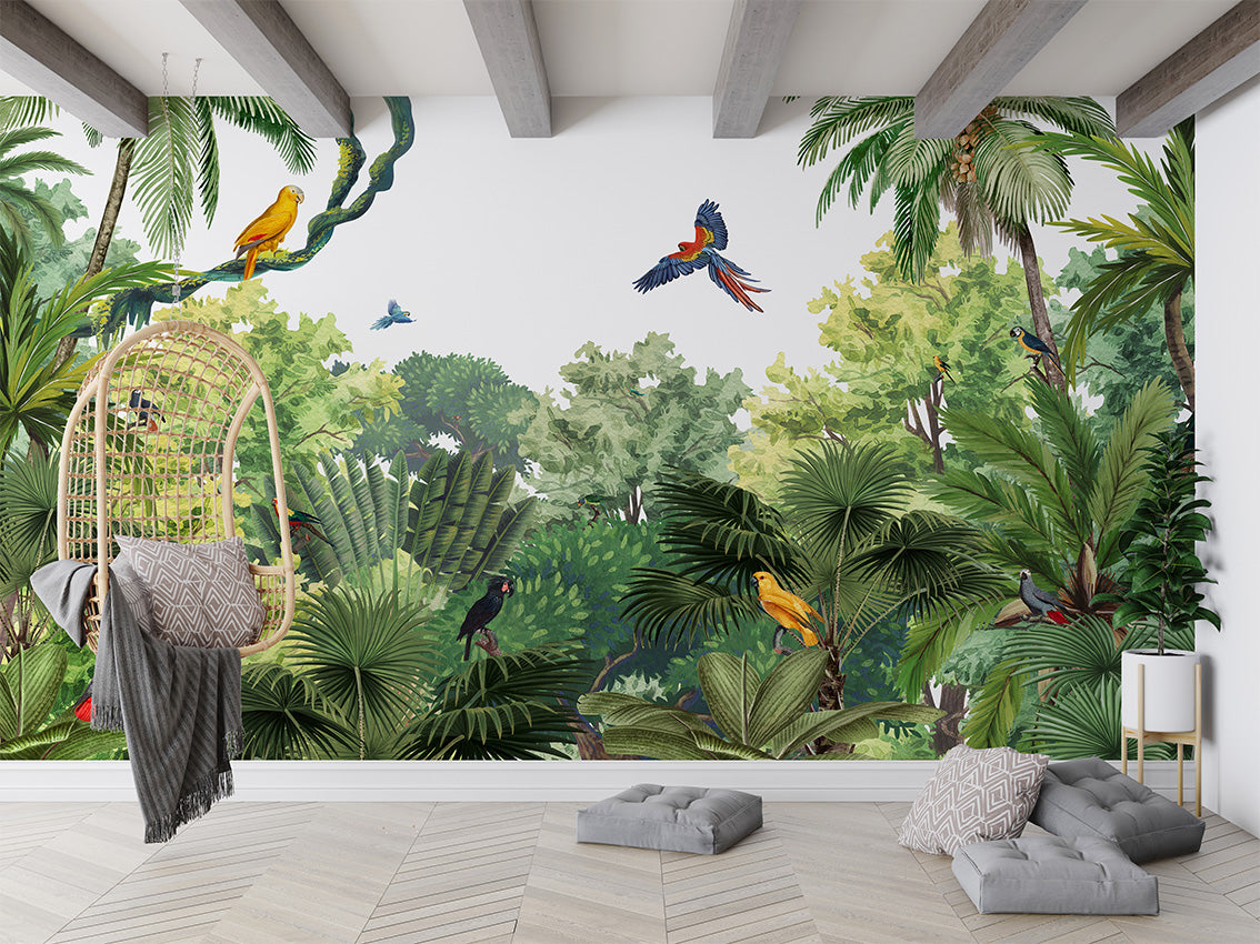 Canopy Jungle Tropical Wallpaper Mural