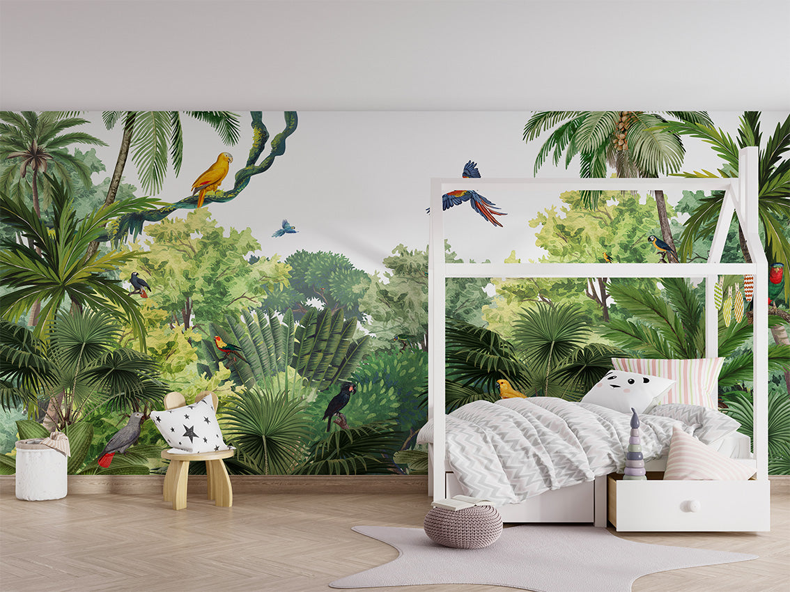 Canopy Jungle Tropical Wallpaper Mural