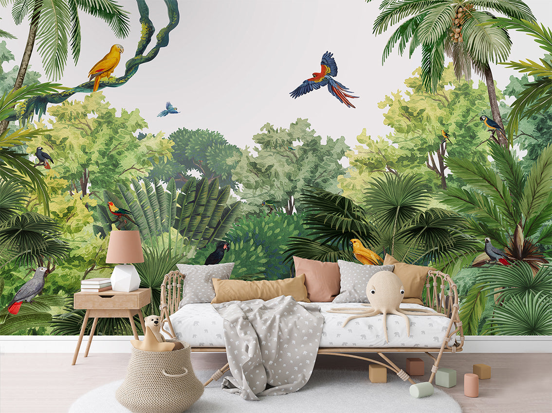 Canopy Jungle Tropical Wallpaper Mural