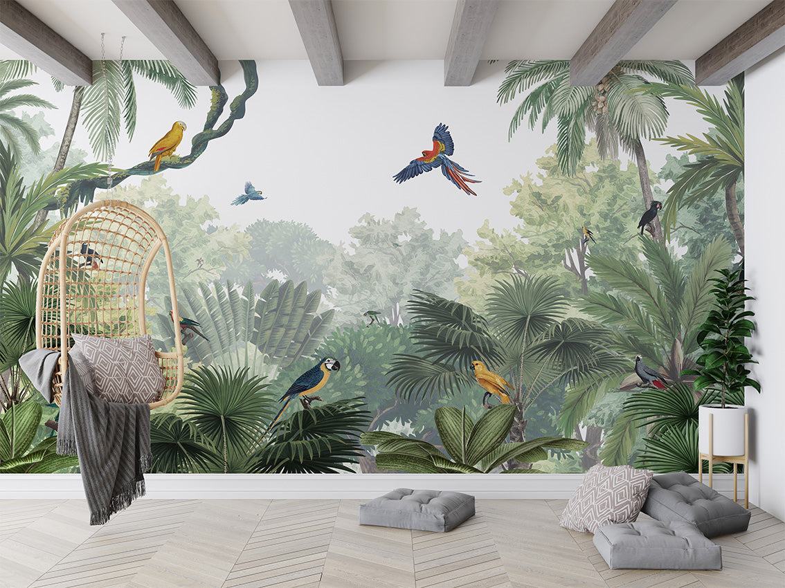 Canopy Jungle Tropical Wallpaper Mural