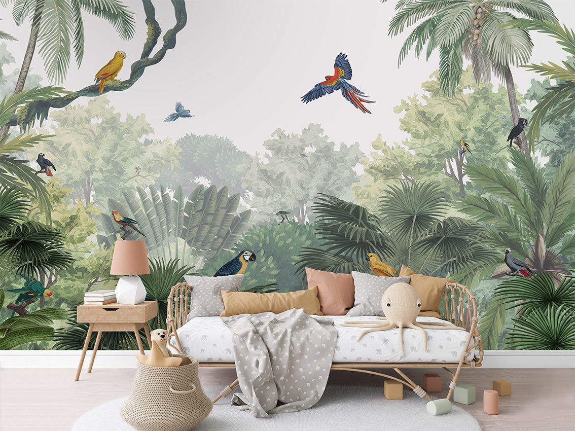 Canopy Jungle Tropical Wallpaper Mural