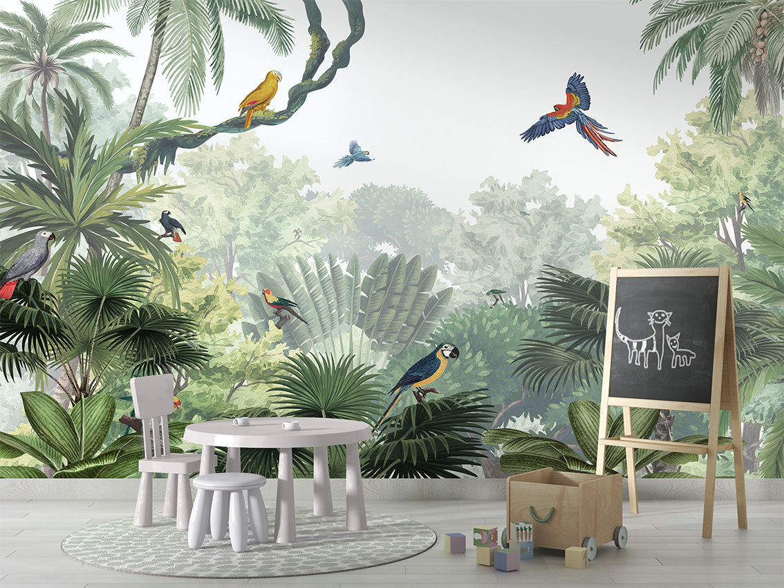 Canopy Jungle Tropical Wallpaper Mural