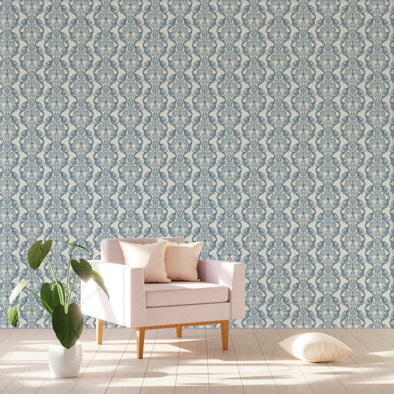 Classic Ornate Damask Wallpaper – Timeless Elegant Pattern