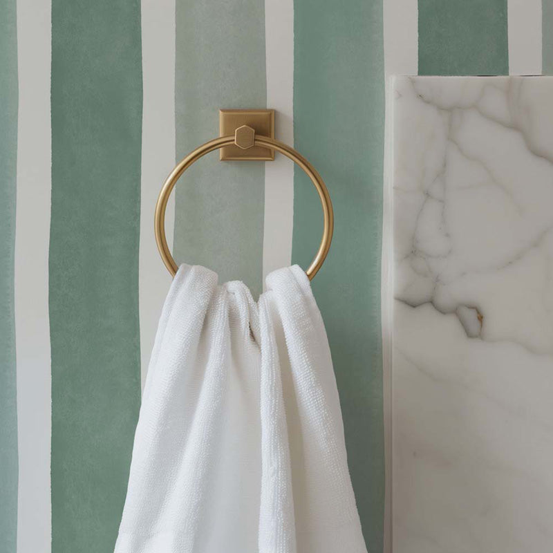 Hand-Painted Artisan Stripe – Wallpaper in Multiple Colours