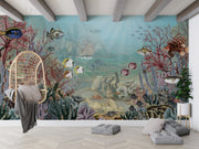 Coral Creatures Underwater Ocean Wallpaper Mural