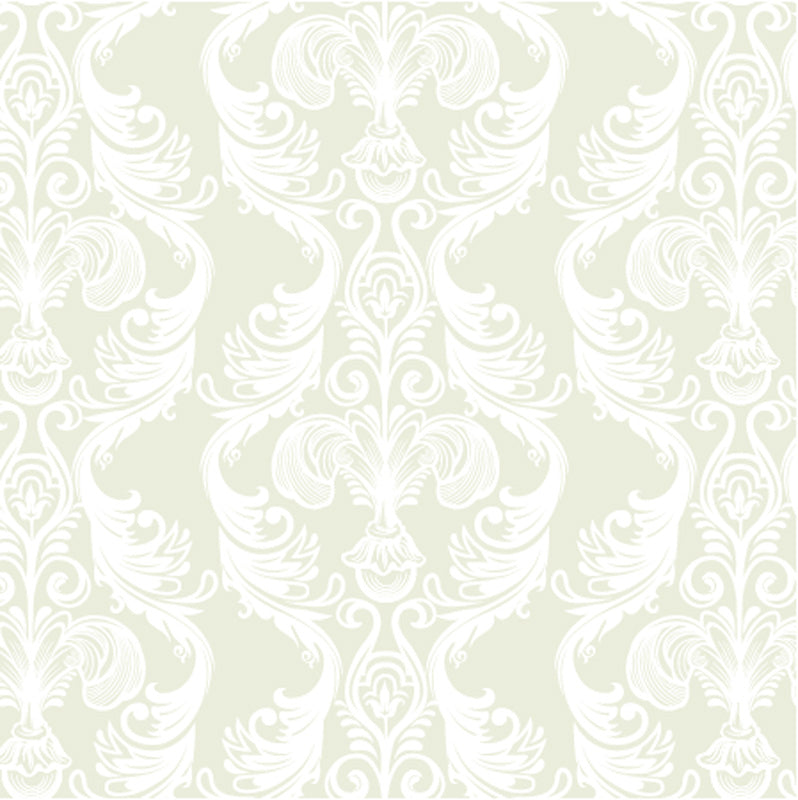 Classic Ornate Damask Wallpaper – Timeless Elegant Pattern