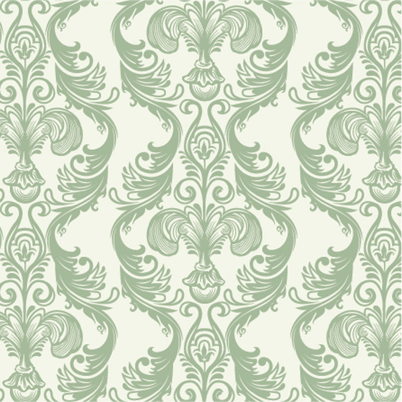 Classic Ornate Damask Wallpaper – Timeless Elegant Pattern