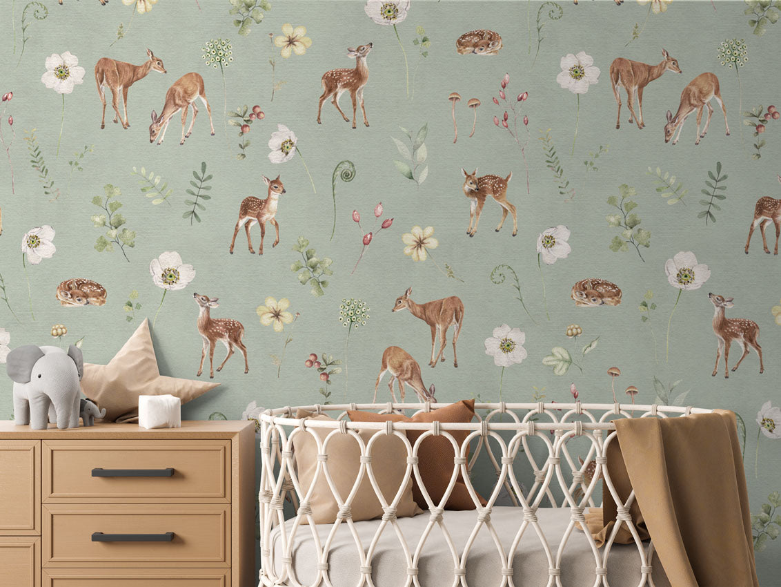 Dancing Deer Wallpaper