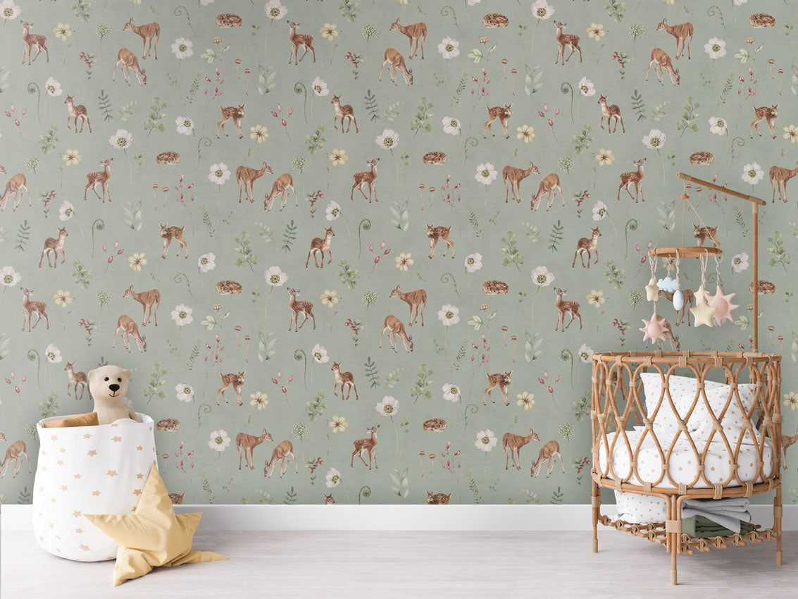 Dancing Deer Wallpaper