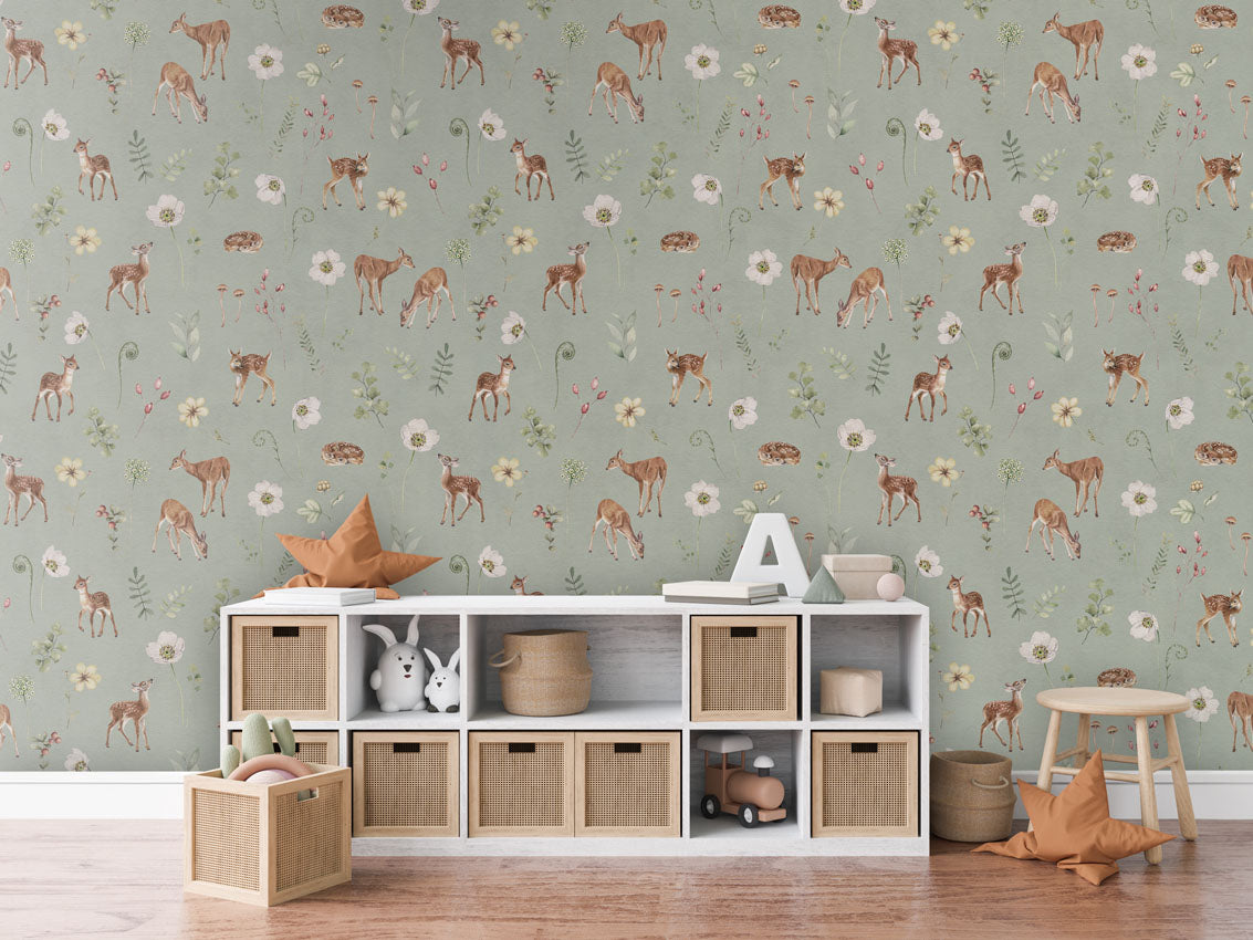 Dancing Deer Wallpaper