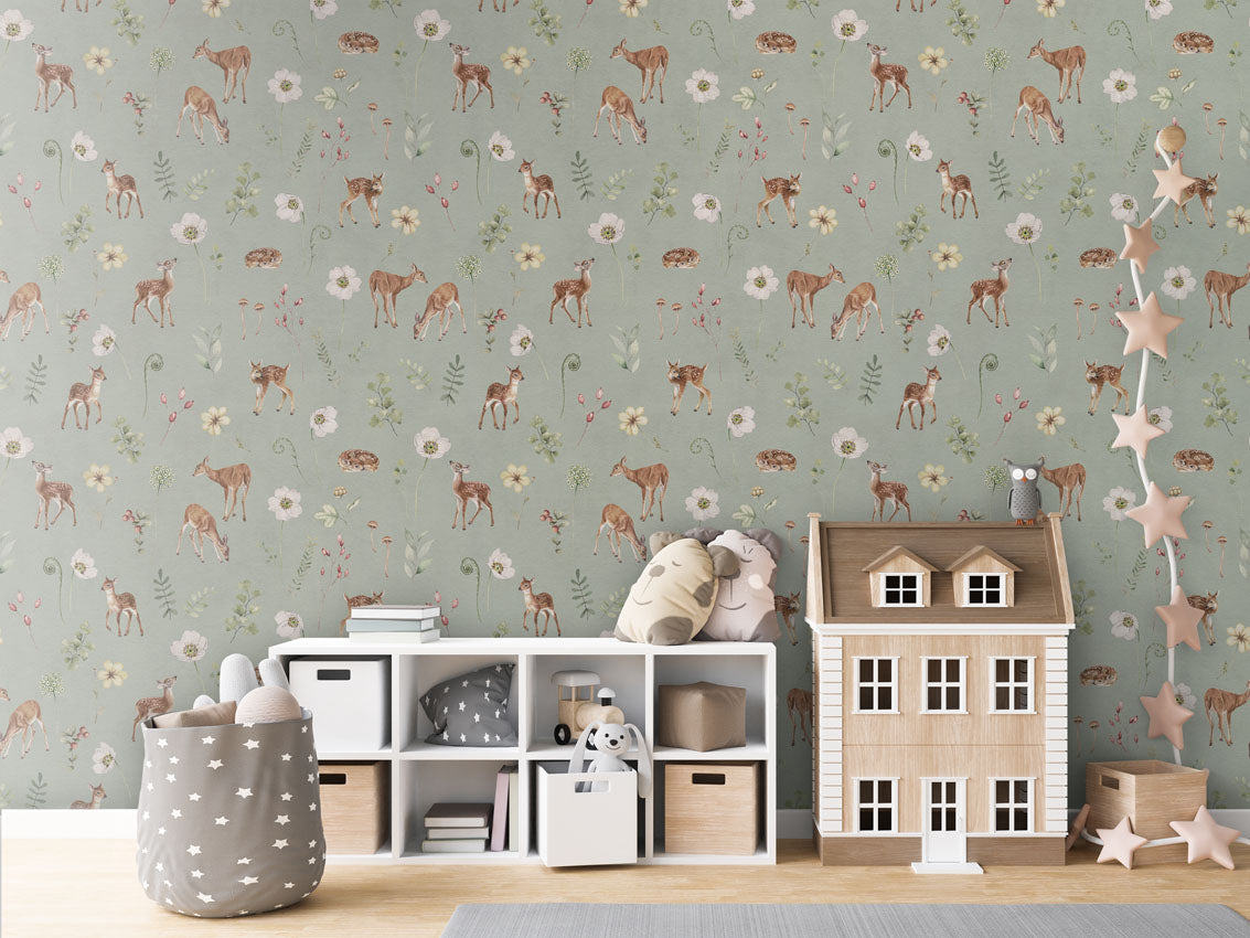 Dancing Deer Wallpaper
