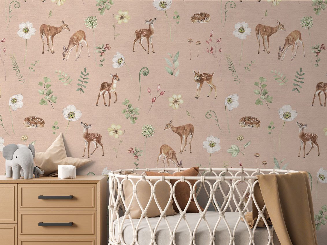 Dancing Deer Wallpaper