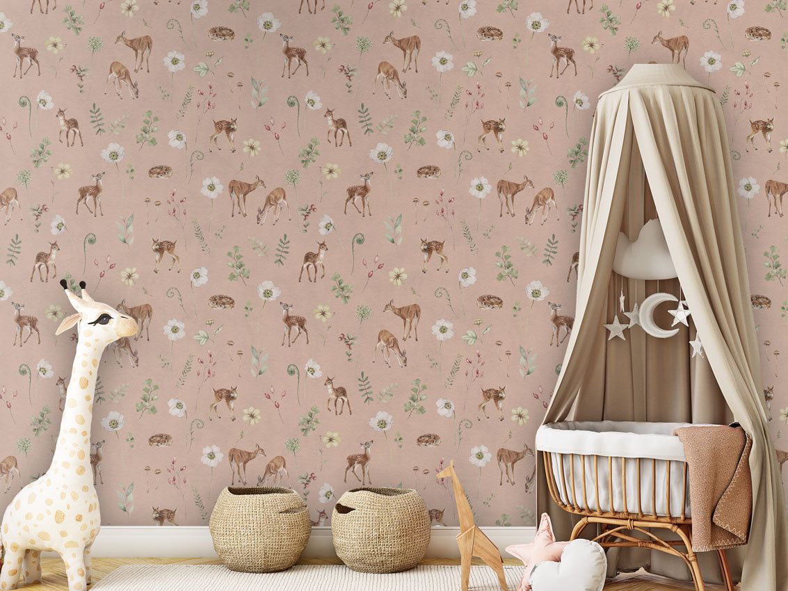 Dancing Deer Wallpaper