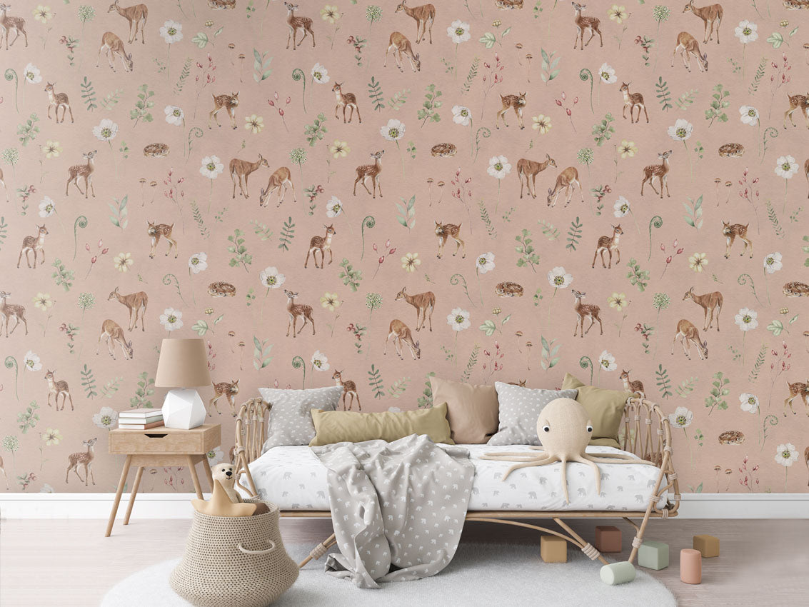 Dancing Deer Wallpaper