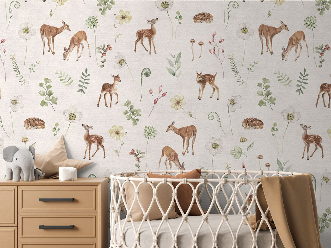 Dancing Deer Wallpaper