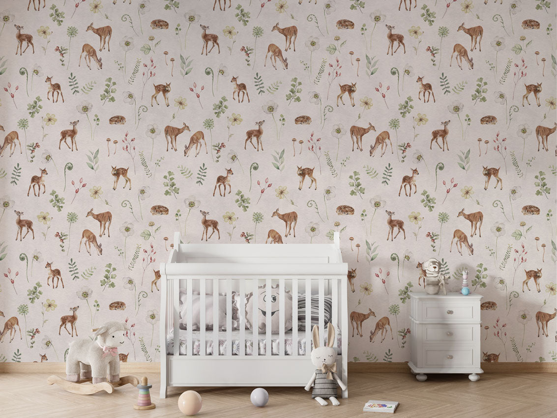 Dancing Deer Wallpaper