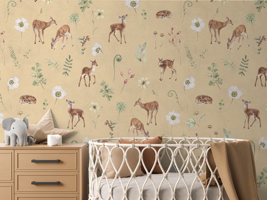 Dancing Deer Wallpaper