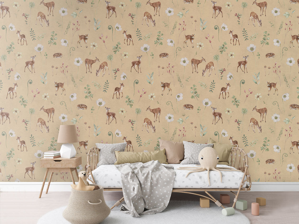Dancing Deer Wallpaper