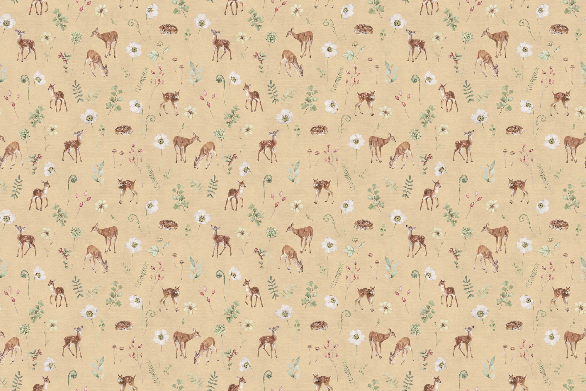 Dancing Deer Wallpaper