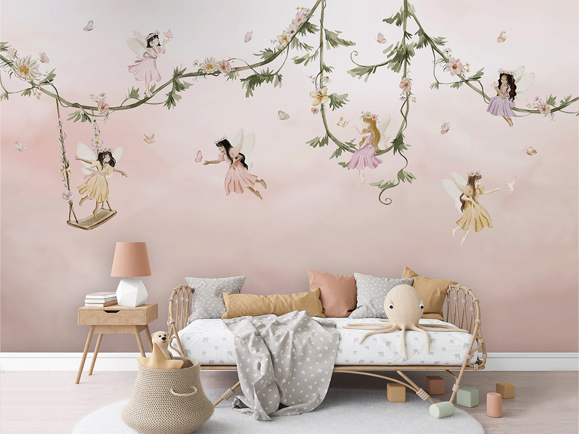 Dream Flight Fairy Wallpaper Mural