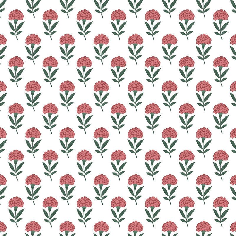 Petite Floral Stem Wallpaper